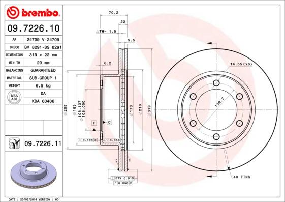 AP 24709 V - Əyləc Diski furqanavto.az