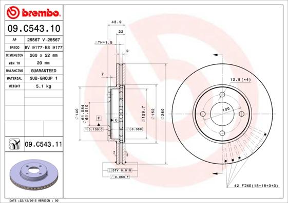 AP 25567 V - Əyləc Diski furqanavto.az