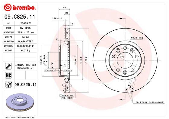 AP 25685 V - Əyləc Diski furqanavto.az