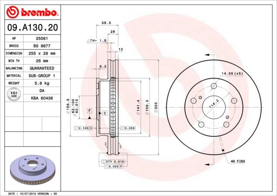 AP 25061 - Əyləc Diski furqanavto.az