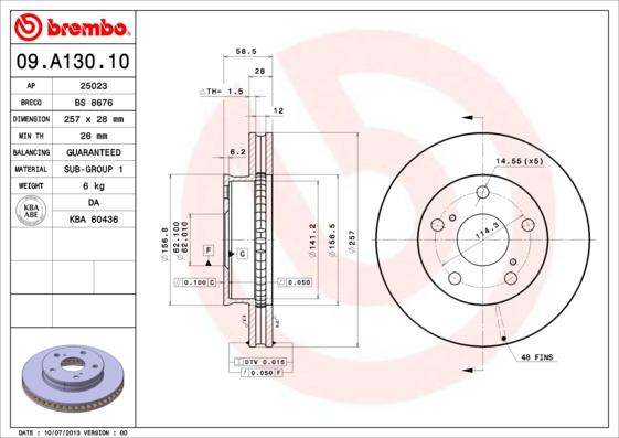 AP 25023 - Əyləc Diski furqanavto.az