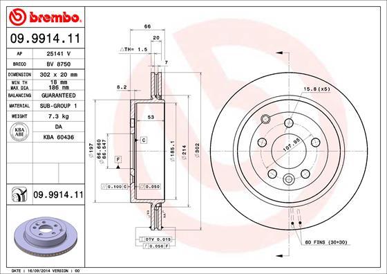 AP 25141 V - Əyləc Diski furqanavto.az