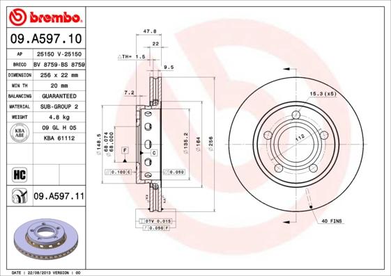 AP 25150 V - Əyləc Diski furqanavto.az