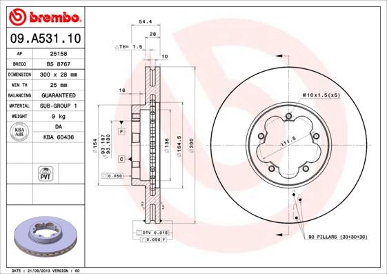 AP 25158 - Əyləc Diski furqanavto.az