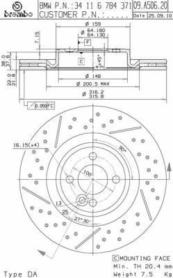 AP 25253 - Əyləc Diski furqanavto.az