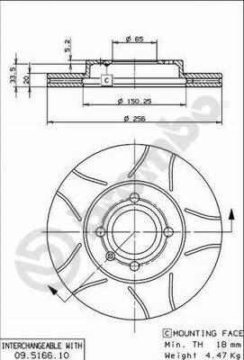 AP X 24217 - Əyləc Diski furqanavto.az