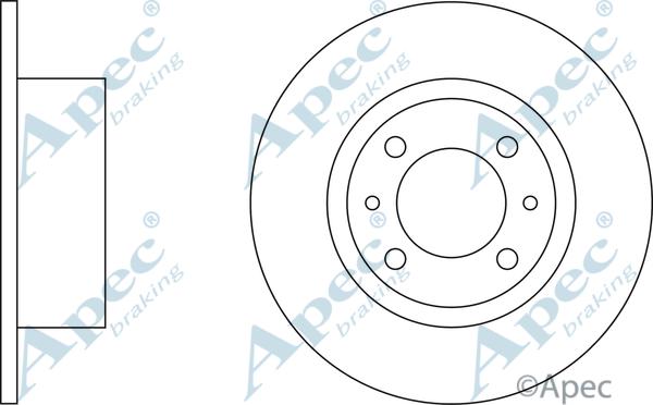 Lucas Electrical DF1723 - Əyləc Diski furqanavto.az