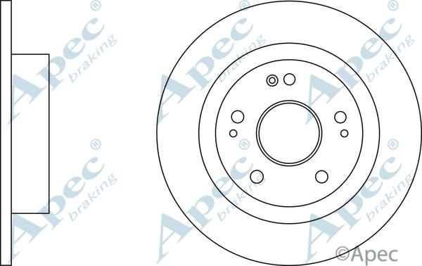 Japanparts DP-425 - Əyləc Diski furqanavto.az