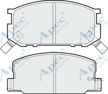 BOSCH 986468670 - Əyləc altlığı dəsti, əyləc diski furqanavto.az