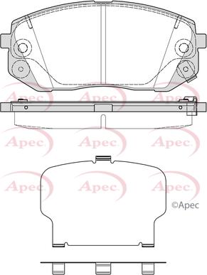 BETTAPARTS PLU2458 - Əyləc altlığı dəsti, əyləc diski furqanavto.az