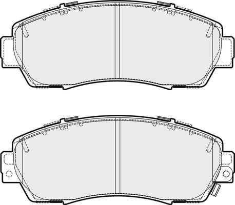 BENDIX 510590 - Əyləc altlığı dəsti, əyləc diski furqanavto.az