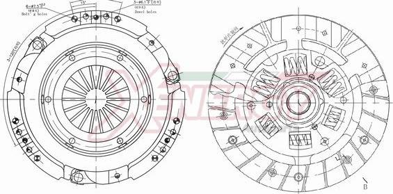 AP XENERGY VKRNA800217 - Debriyaj dəsti furqanavto.az