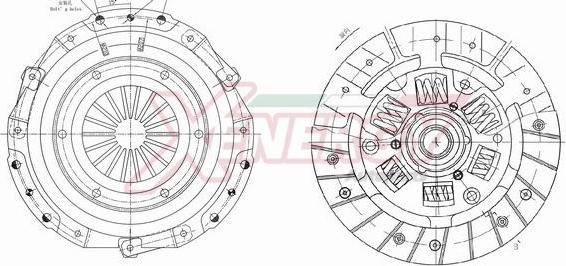 AP XENERGY VKVTA800301 - Debriyaj dəsti furqanavto.az