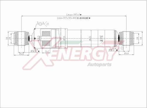 AP XENERGY X991502 - Amortizator furqanavto.az