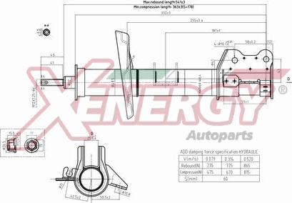 AP XENERGY X911988 - Amortizator furqanavto.az