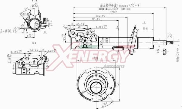 AP XENERGY X494333 - Amortizator furqanavto.az