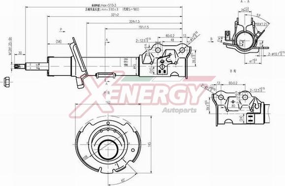 AP XENERGY X495333 - Amortizator furqanavto.az