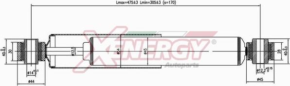 AP XENERGY X458344 - Amortizator furqanavto.az