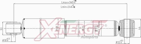 AP XENERGY X486343 - Amortizator furqanavto.az