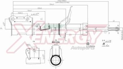 AP XENERGY X502332 - Amortizator furqanavto.az