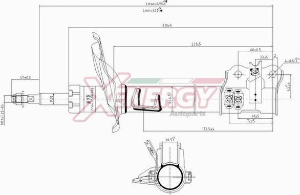 AP XENERGY X516333 - Amortizator furqanavto.az