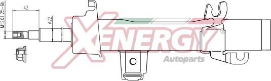 AP XENERGY X698334 - Amortizator furqanavto.az