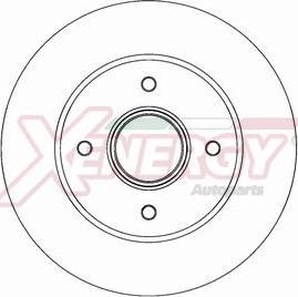 AP XENERGY X601354BS - Əyləc Diski furqanavto.az