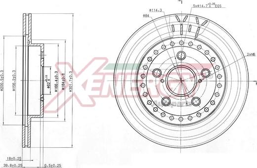 AP XENERGY X602919 - Əyləc Diski furqanavto.az