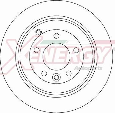 AP XENERGY X602525 - Əyləc Diski furqanavto.az