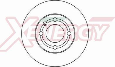 AP XENERGY X602060 - Əyləc Diski furqanavto.az