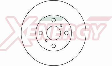 AP XENERGY X602105 - Əyləc Diski furqanavto.az