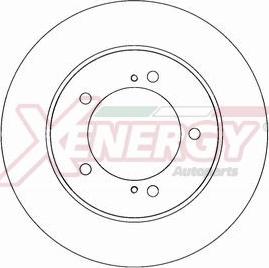 AP XENERGY X602301 - Əyləc Diski furqanavto.az