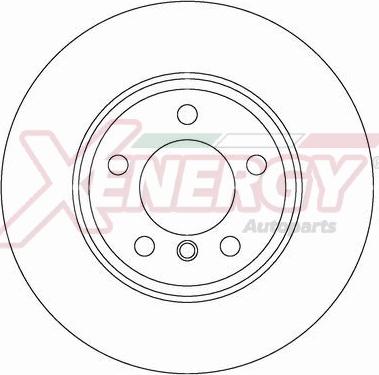 AP XENERGY X602758 - Əyləc Diski furqanavto.az