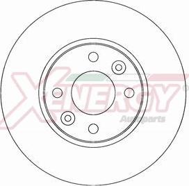 AP XENERGY X602714 - Əyləc Diski furqanavto.az