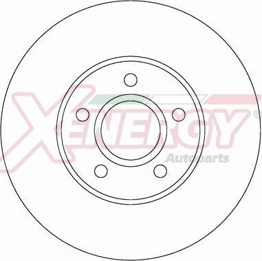 AP XENERGY X602732 - Əyləc Diski furqanavto.az