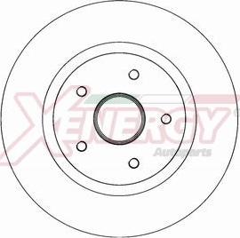 AP XENERGY X602721 - Əyləc Diski furqanavto.az