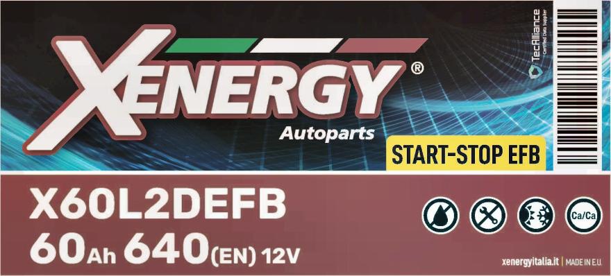 AP XENERGY X60L2DEFB - Başlanğıc batareyası furqanavto.az