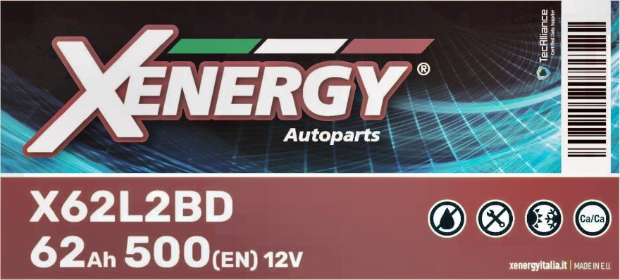 AP XENERGY X62L2BD - Başlanğıc batareyası furqanavto.az