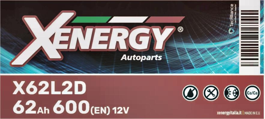 AP XENERGY X62L2D - Başlanğıc batareyası furqanavto.az