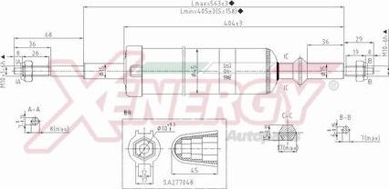 AP XENERGY X041349 - Amortizator furqanavto.az