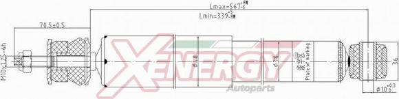 AP XENERGY X047343 - Amortizator furqanavto.az