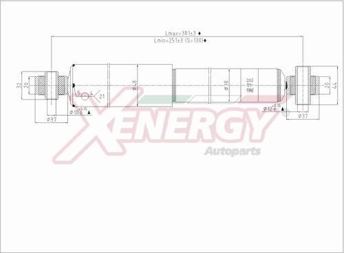 AP XENERGY X058348 - Amortizator furqanavto.az