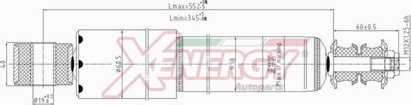 AP XENERGY X005345 - Amortizator furqanavto.az