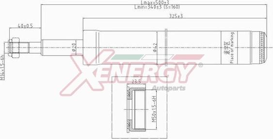 AP XENERGY X001363 - Amortizator furqanavto.az