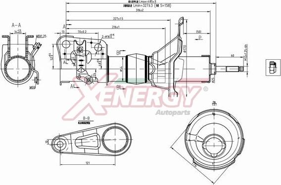 AP XENERGY X010331 - Amortizator furqanavto.az