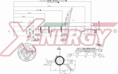 AP XENERGY X0172334 - Amortizator www.furqanavto.az