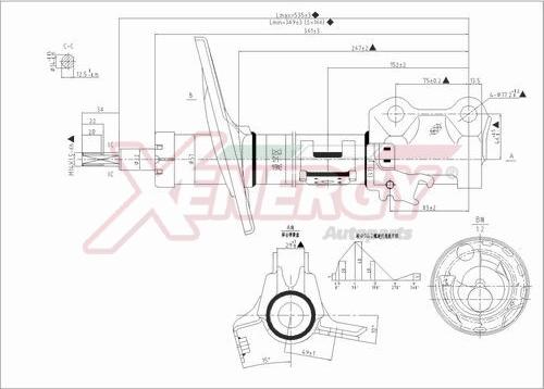 AP XENERGY X031339 - Amortizator furqanavto.az