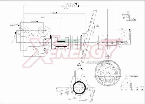 AP XENERGY X032339 - Amortizator furqanavto.az