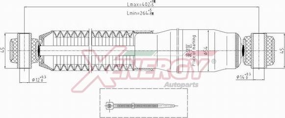 AP XENERGY X078345 - Amortizator furqanavto.az