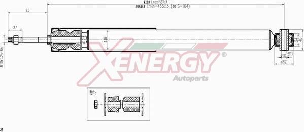 AP XENERGY X198553 - Amortizator furqanavto.az